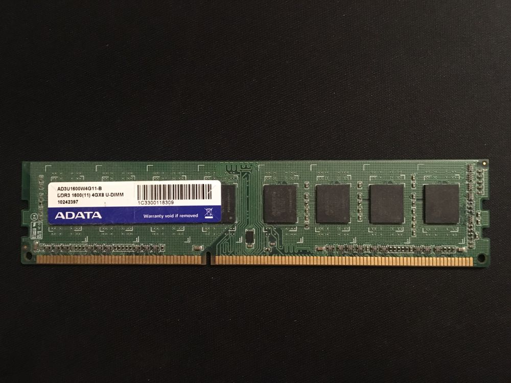 Ram 4GB DDR 3 1600mhz