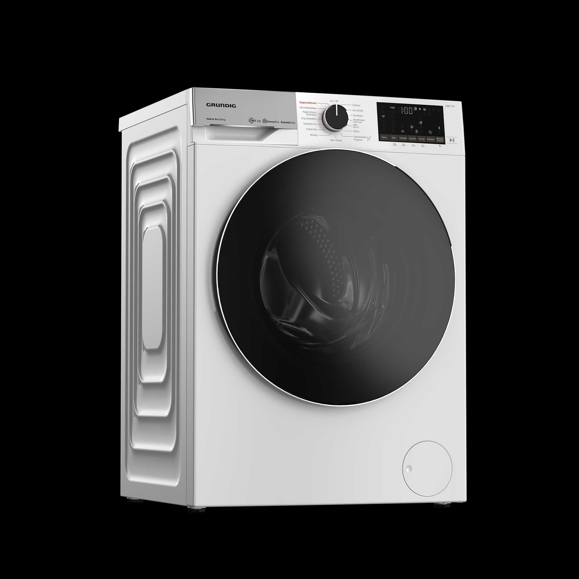 Чисто нова Пералня със сушилня GRUNDIG (Свободностоящи)