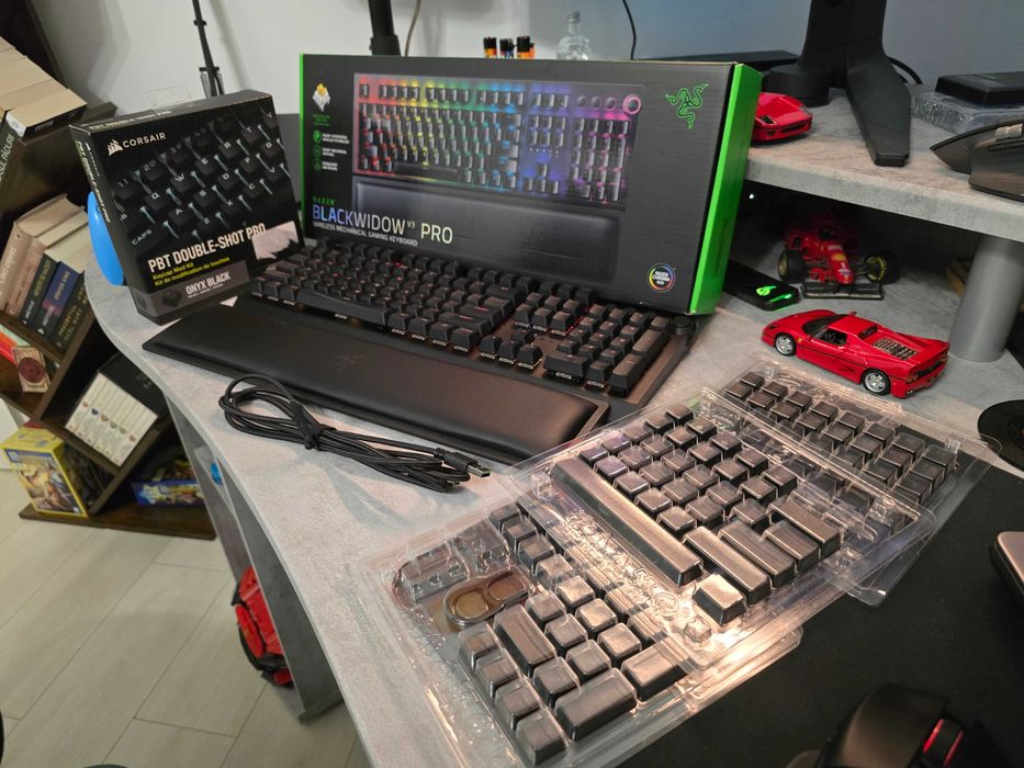 Tastatura mecanica WIRELESS Razer BlackWidow V3 PRO, YELLOW Switch