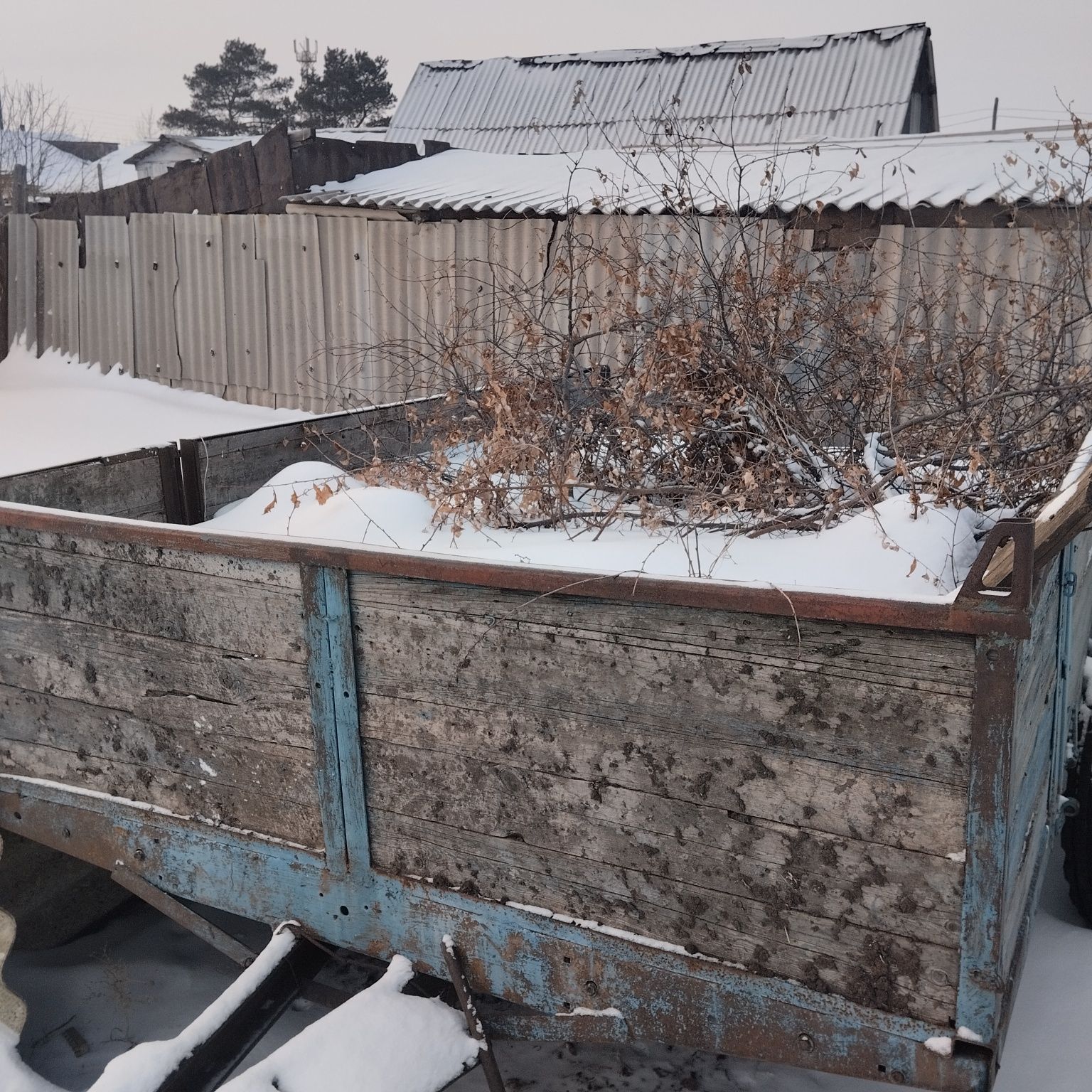 Прицеп на трактор