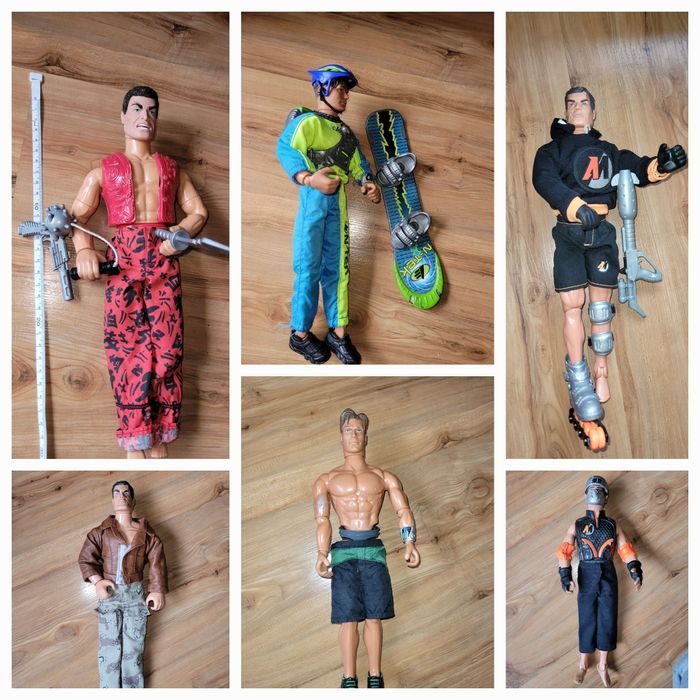 Кукли Action man / Max Steel на  Mattel/ Hasbro