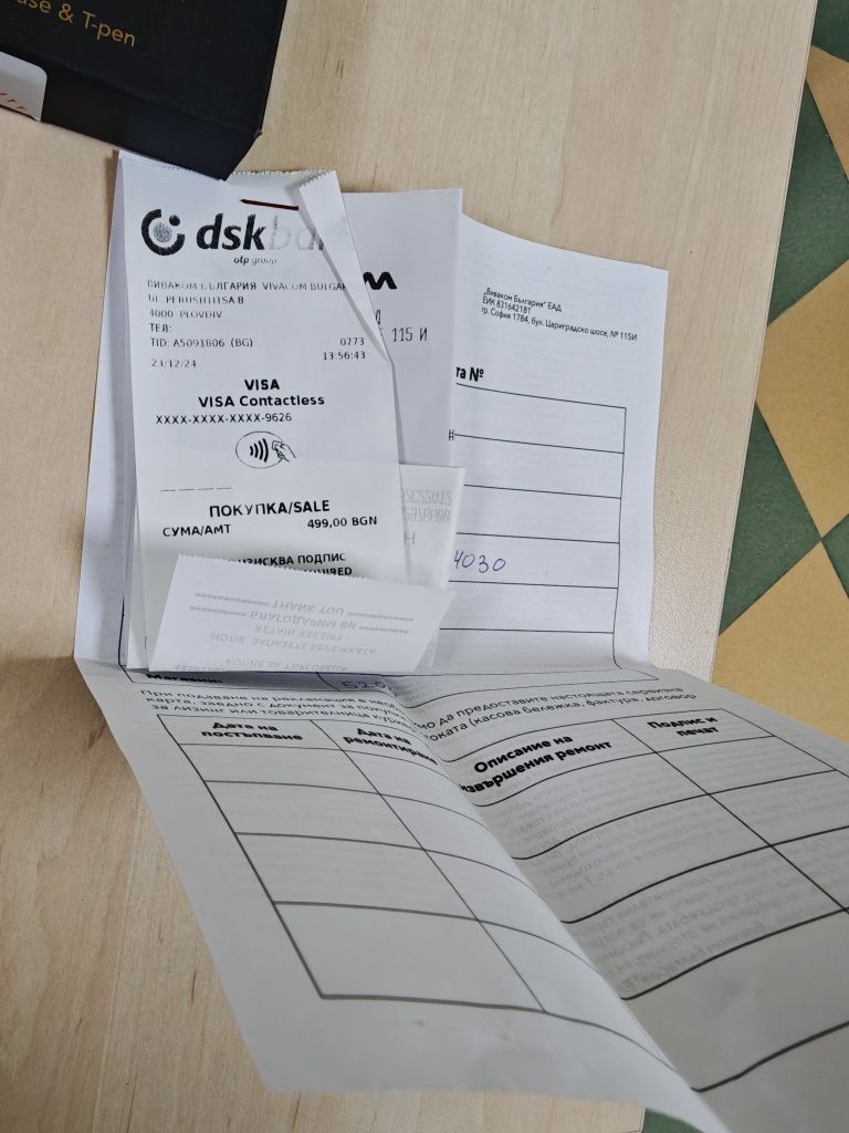 TCL 50 Pro NxtPaper 5G телефон с оставаща пълна гаранция