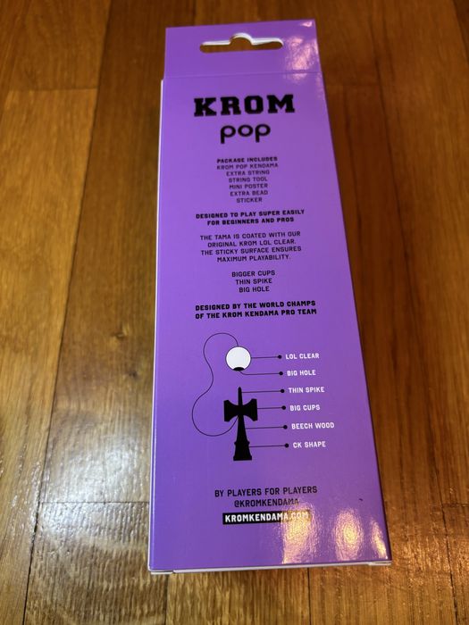 Kendama KROM Pop sticky