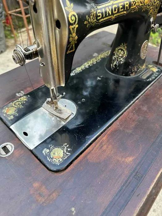 Mașină de cusut vintage Singer, fabricată în 1911 – stare foarte bună