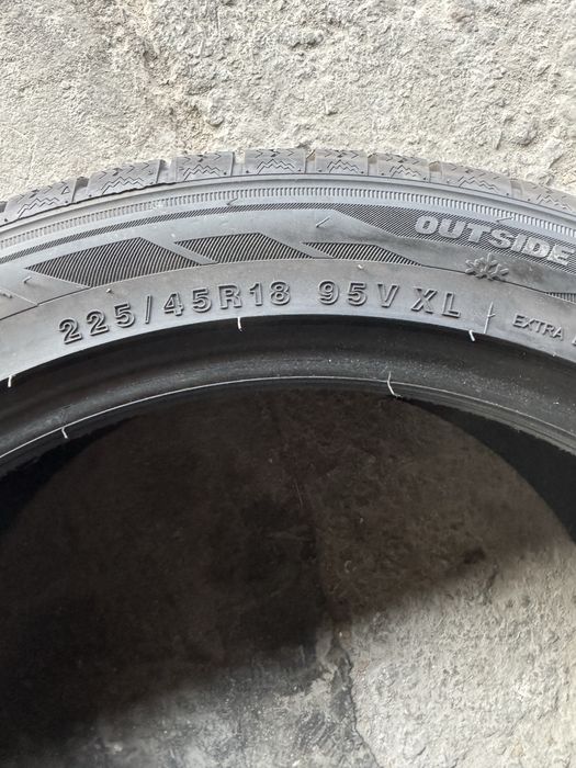 4 бр. зимни гуми, R18, dot 24