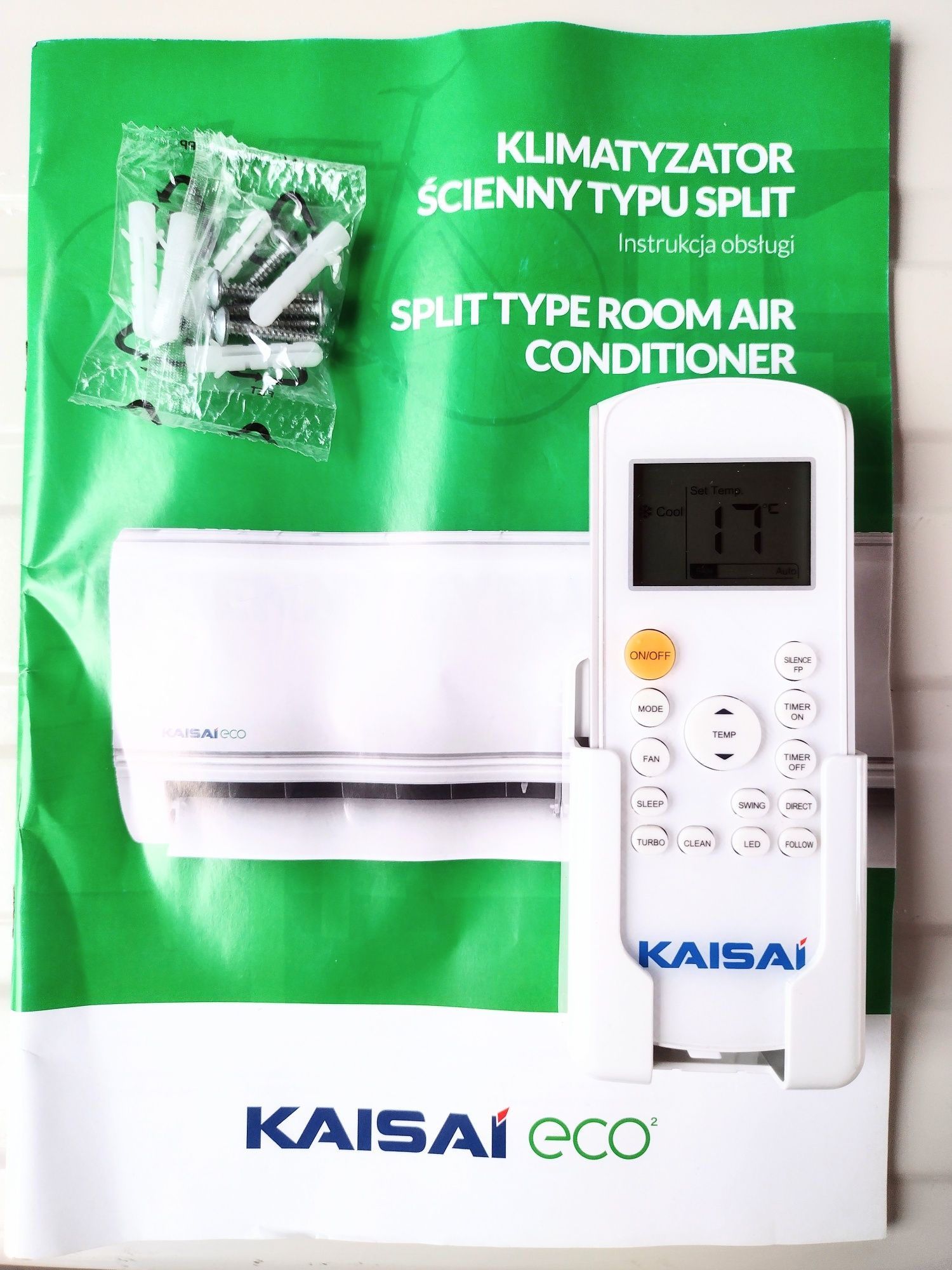 Инверторен климатик Kaisai Eco 12000 Btu