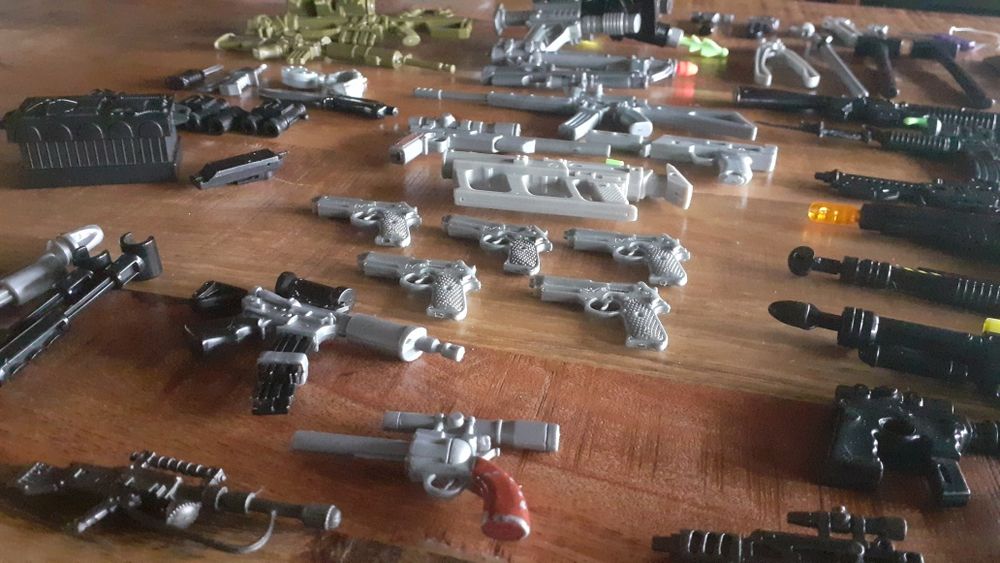 Arme miniatura plastic