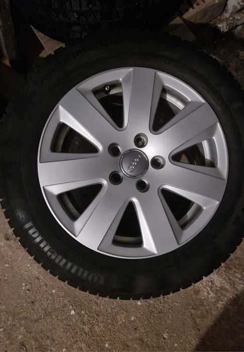 Vind roti echipate,jante aliaj 16' Audi,anvelope continental