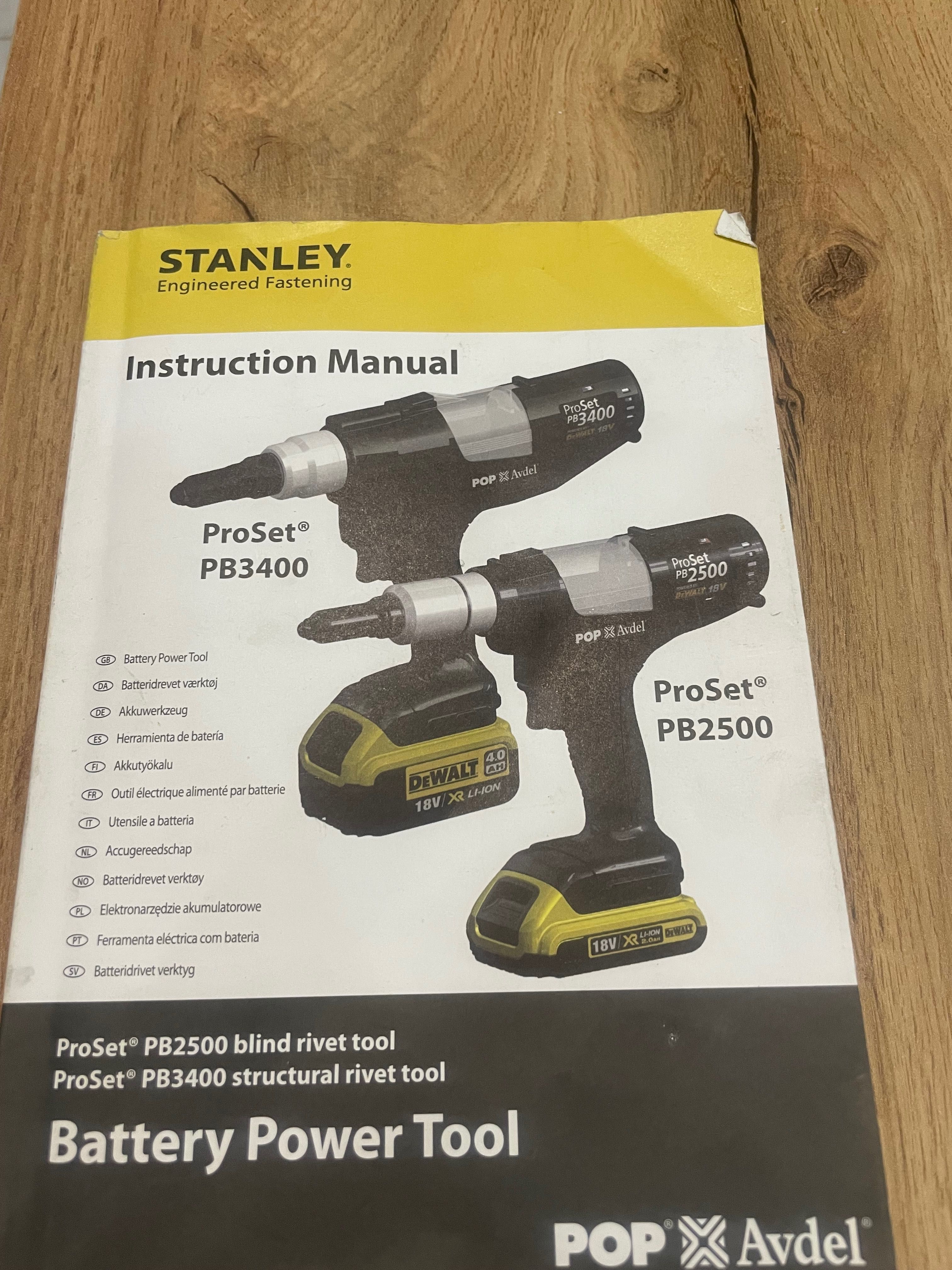 Dewalt PB3400 нитачка