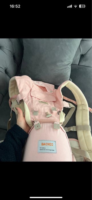 Marsupui ergonomic cu scaunel