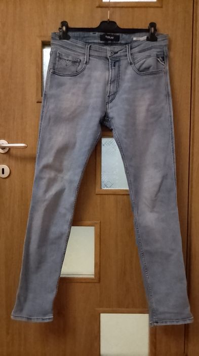 Уникат, последна бройка: Мъжки дънки Replay Anbass Slim w32/ l32