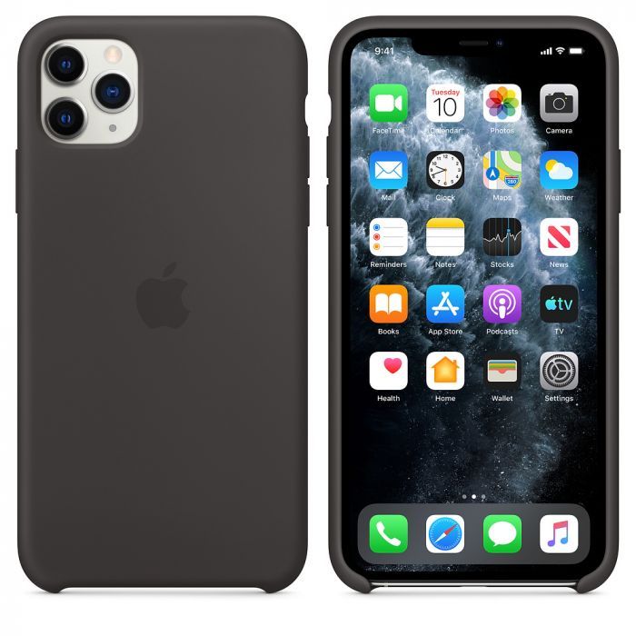 Husa Silicone Case Apple IPhone 11 Pro Max negru