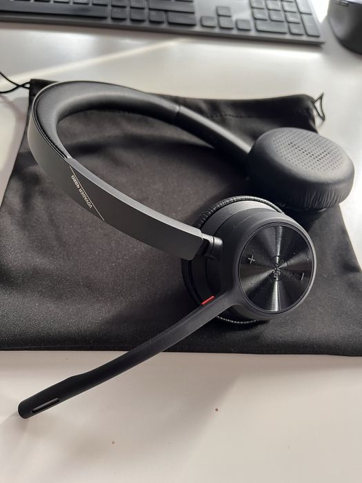 Безжични слушалки Poly VOYAGER 4320 UC Stereo, USB-A