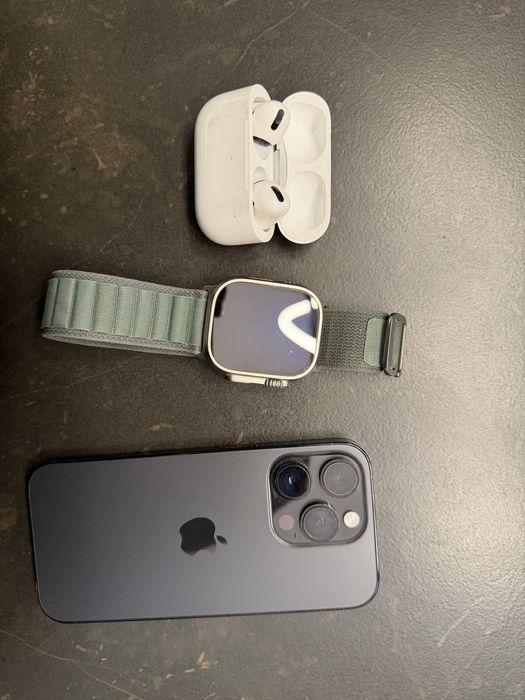 Iphone 14 Pro+Apple Watch Ultra + Air Pods 2 Pro