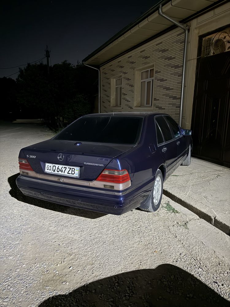 Mersedes benz w140 turbo disel