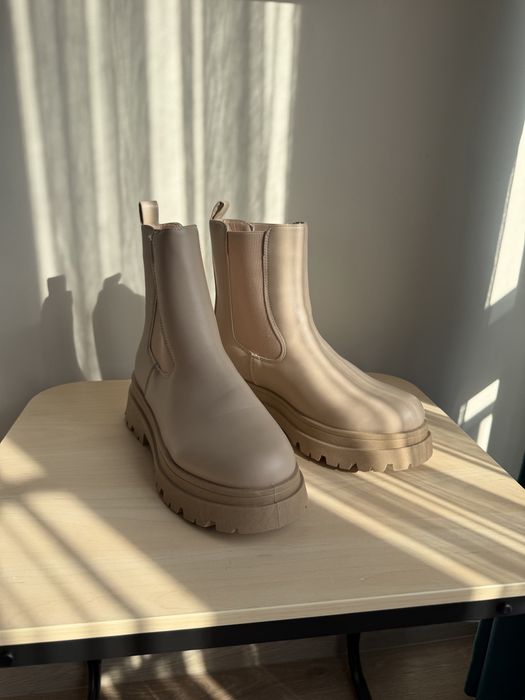 Ботуши за жени с вид на кожа LCW Step