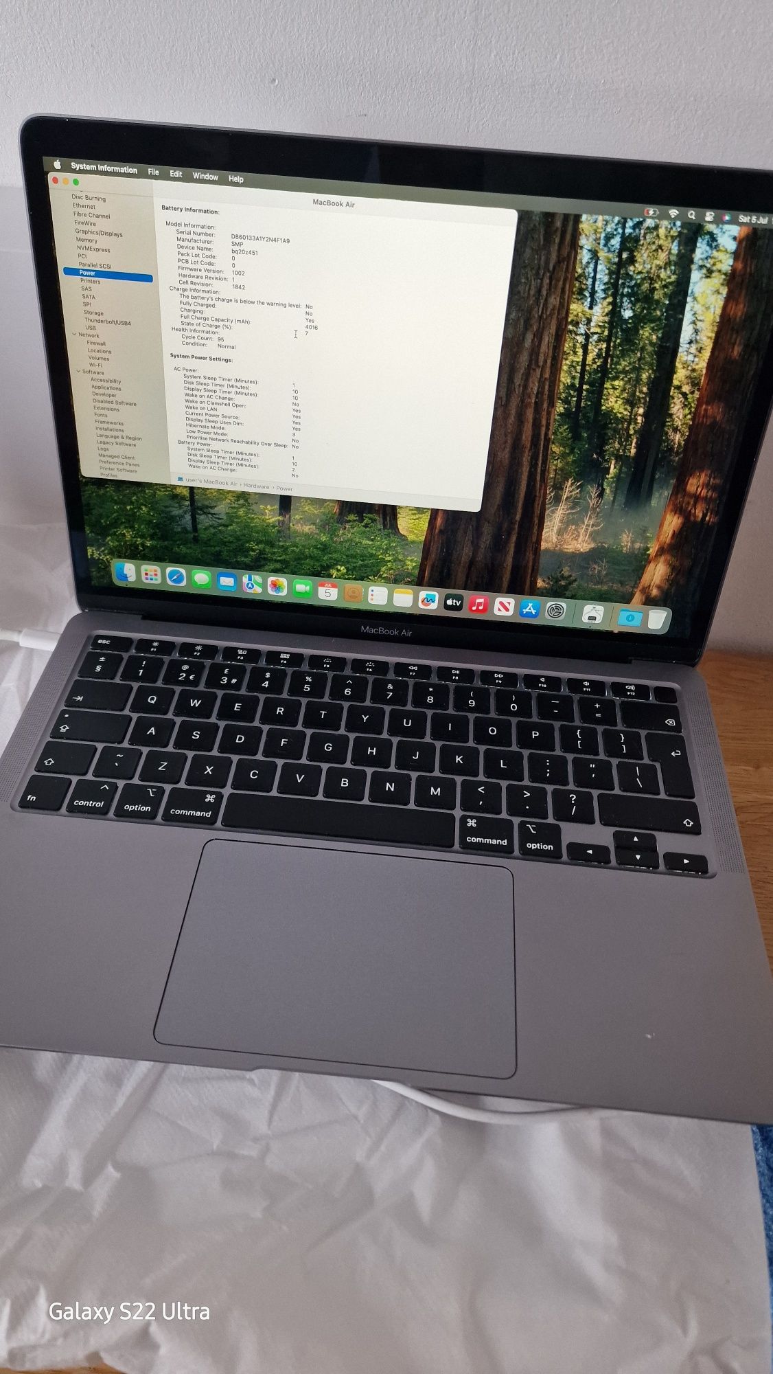 Macbook Air M1 13 inch