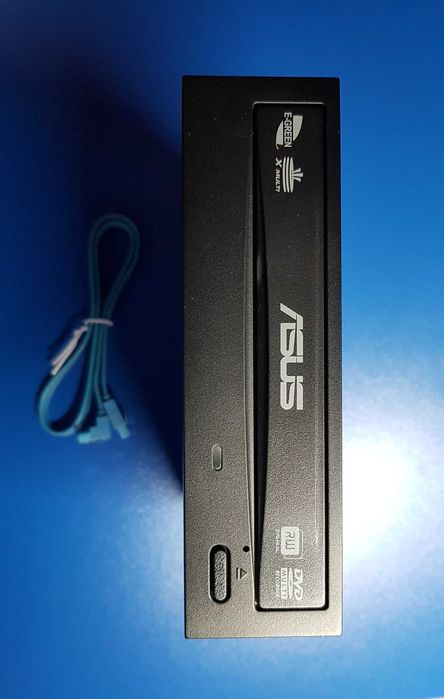 DVD Writer ASUS, DRW-24B5ST, 24x, SATA, Black, Bulk + cablu sata