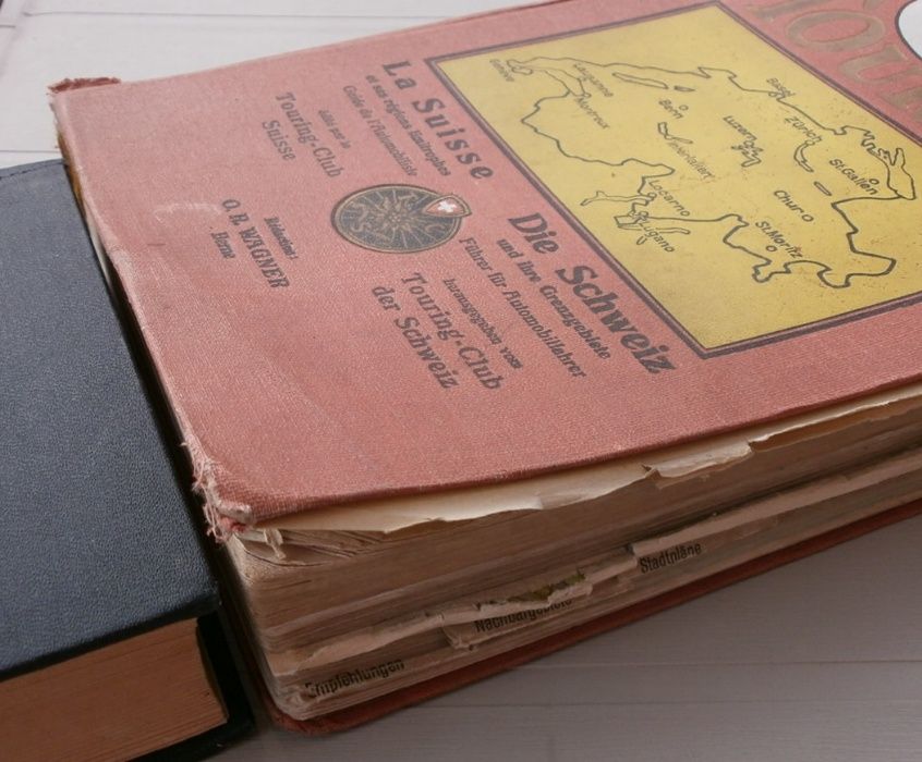 Антика 1933 Пътеводител Швейцария (за Автомобилисти)