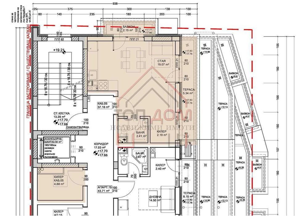 Продава се Едностаен апартамент в Варна, Цветен квартал - 51 кв.м за 1665 €/кв.м - Снимка #1