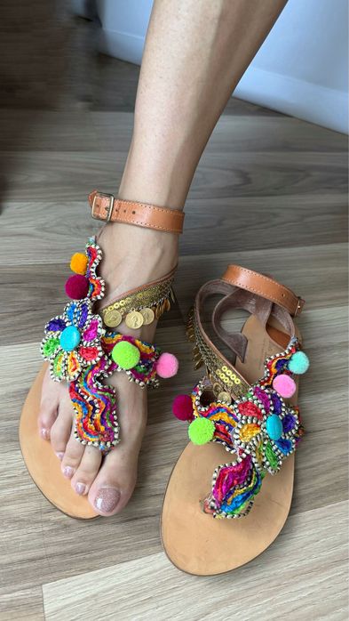 Дамски сандали Elina Linardaki/38 номер