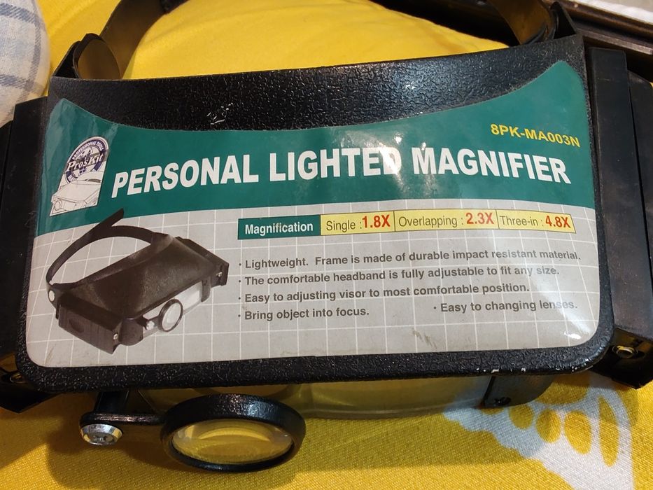 Lupa frontala cu lampa Pro'sKit