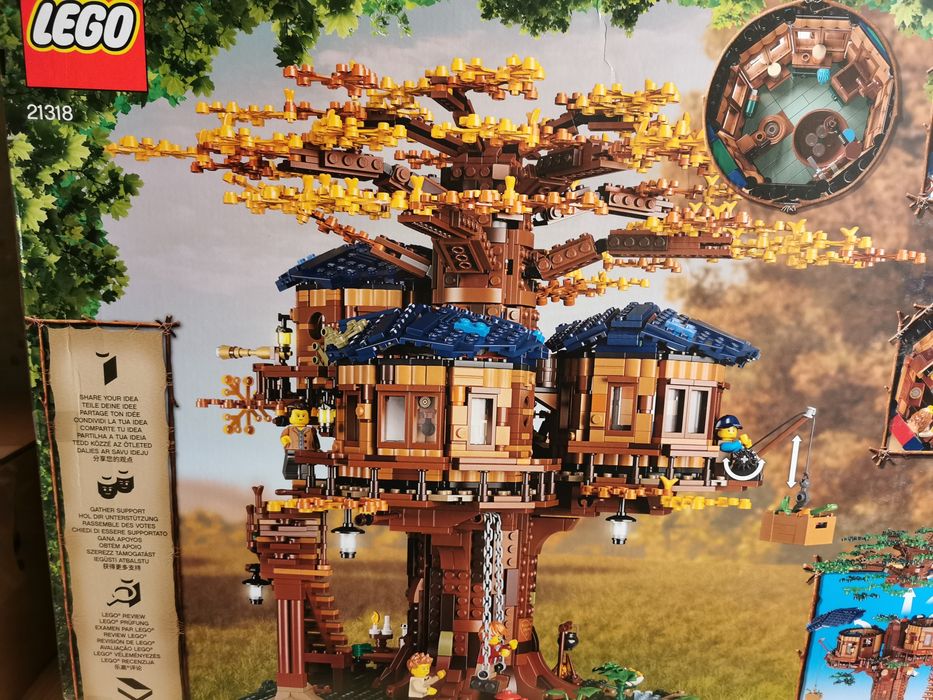 New Лего Идеи Къща на дървото 21318 Lego ideas tree house