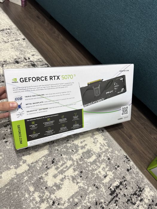 Placa video PNY Geforce RTX 5070 TI 16 Gb GDDR7 !Sigilaga