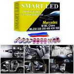 LED крушки Mercedes ML w163 w164 w166 плафон мерцедес интериор xenon