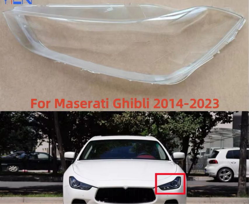 sticla far Maserati Quattroporte 2013-2022/ghibi 2014-2018