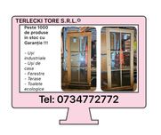USA TERASA LEMN TRIPAN alu  nou  balcon casa cabana H 220 x L 98 Buc 5