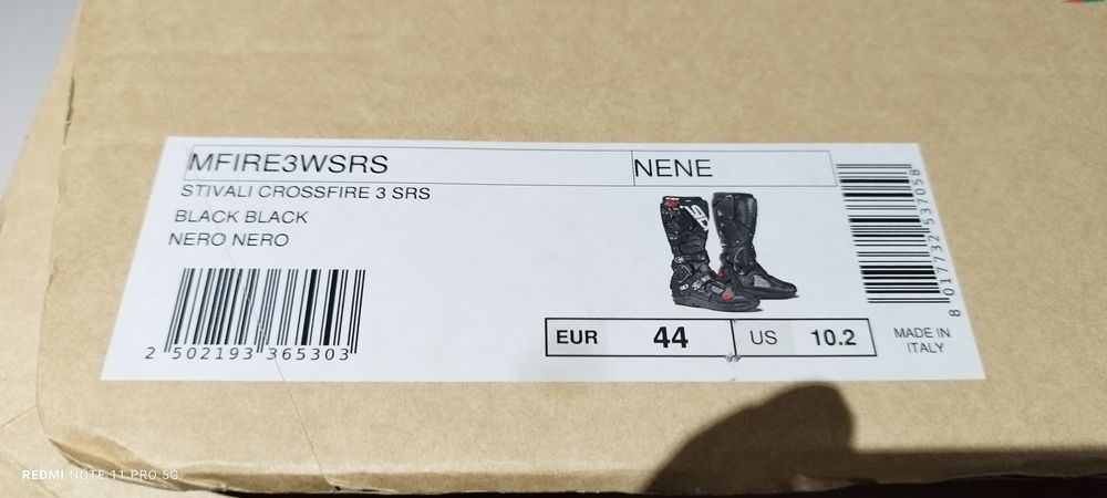 Sidi crossfire 3 srs 44