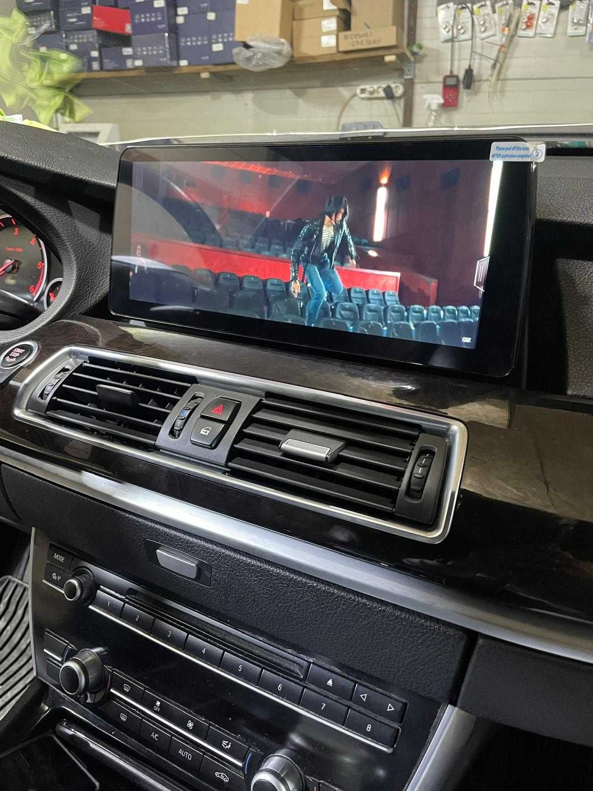 Navigatie Android BMW Seria 5 F07 Carplay Android Auto + Camera