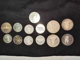 Монети,стари и юбилейни.Банкноти,руски-"керенки".