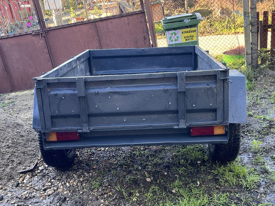 Мотоблок с ремарке