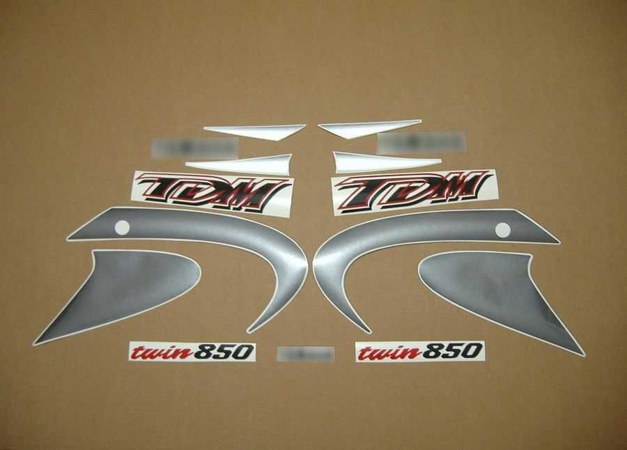 Стикери Yamaha 850/900 TDM 2000г.-2006г. Ямаха тдм лепенки графики
