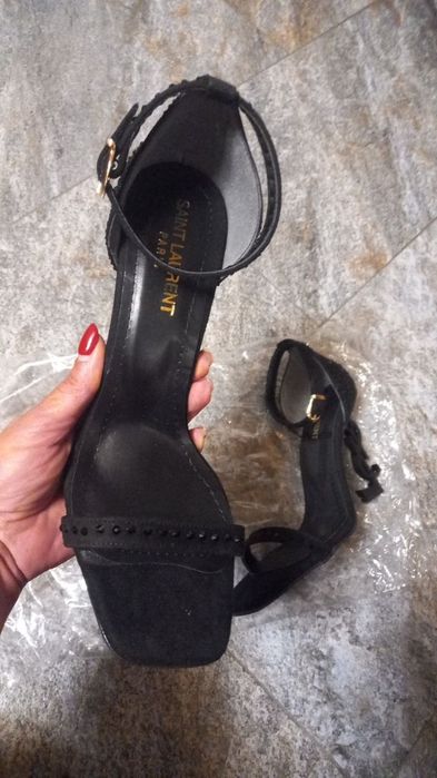 Sandale ysl cu pietre , livrare cu dpd cu verificare
