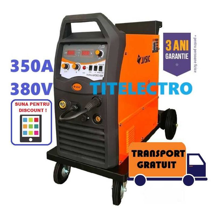 MIG 350 N258 JASIC Aparat sudura cu sarma argon CO2 MIG-MAG/TIG/MMA