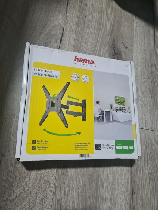 Suport HAMA mobil nou de perete pentru televizor 81 - 165 cm