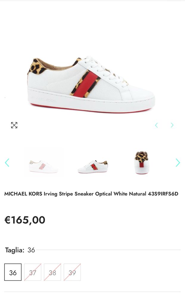 Сникърси MICHAEL KORS .Номер 37