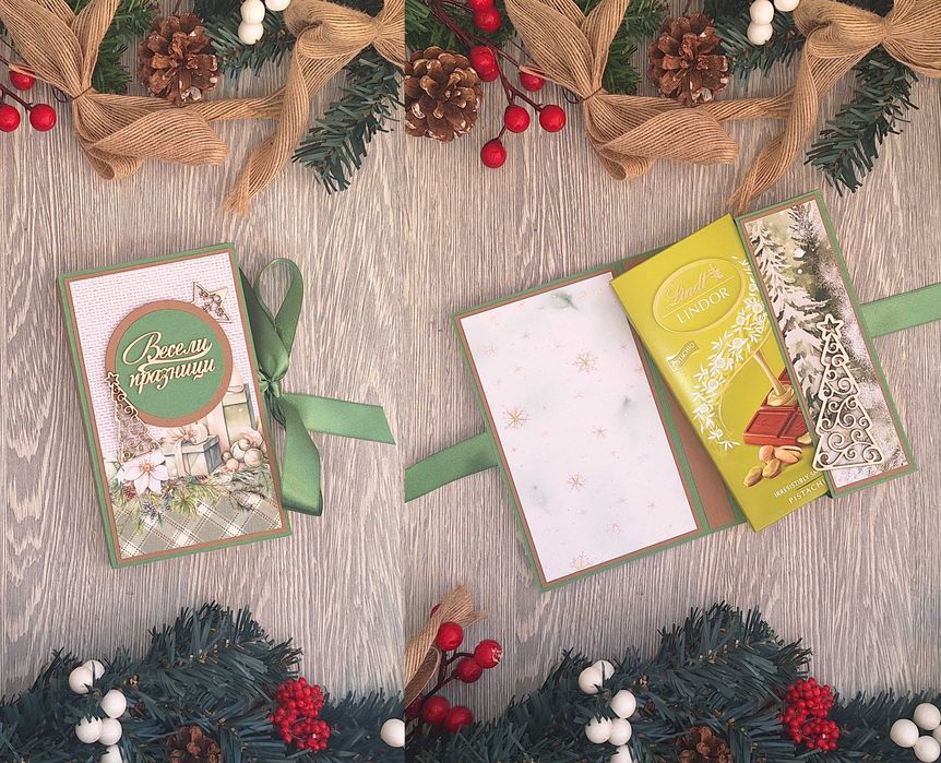 Коледни комплекти „Коледна магия в спомени и сладост“, ръчна изработка