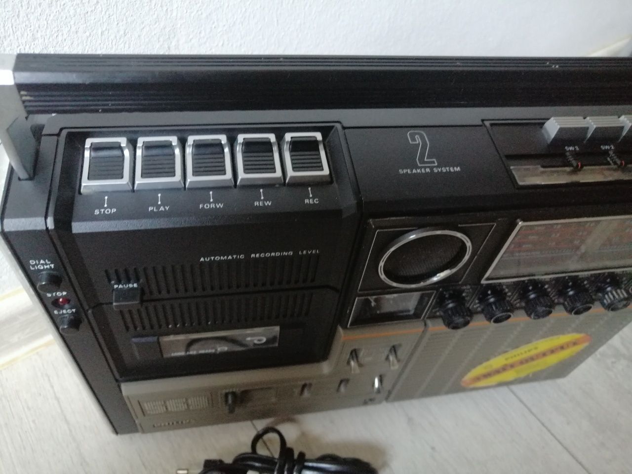 Radio casetofon vintage philips
