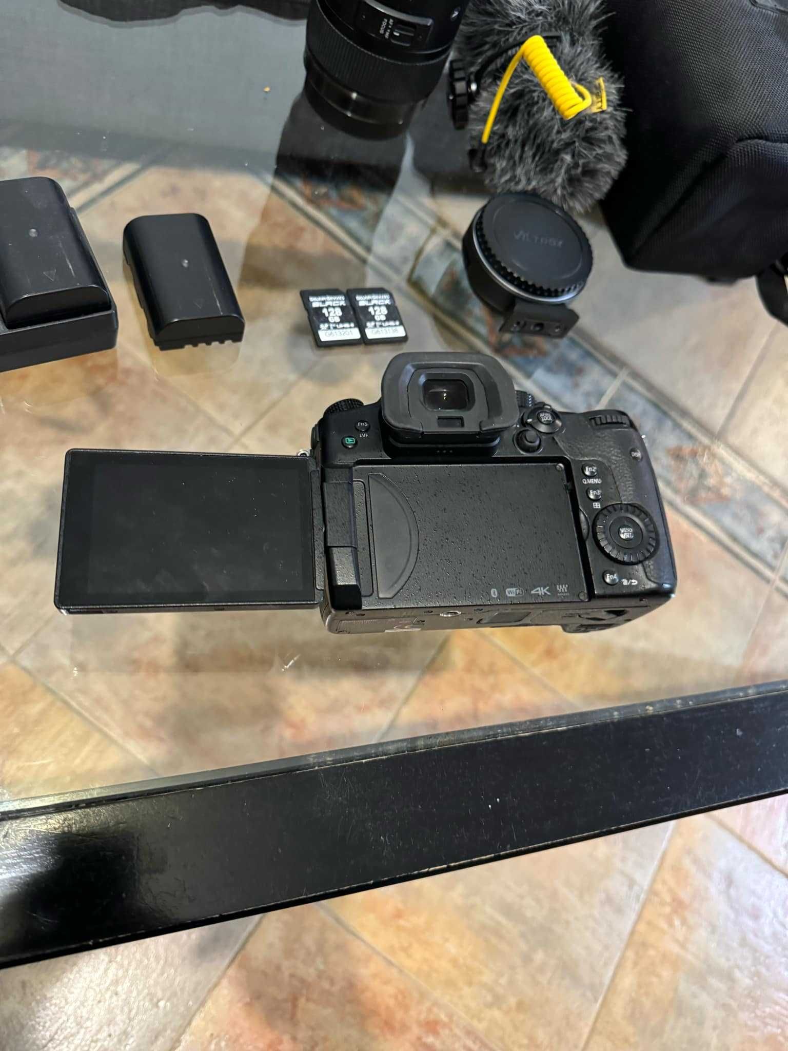 Panasonic Lumix GH5s +  Раница Thule + 2x SD карти за 4К