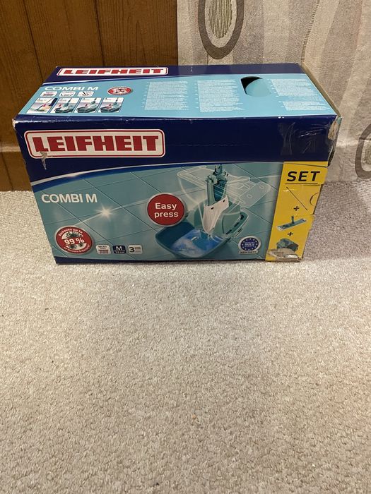 Leifheit Combi M комплект (моп + кофа + изстисквачка)