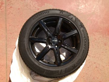 Джанти OXXO FEROX BLACK R18 5x108 с монтирани на тях нови зимни гуми
