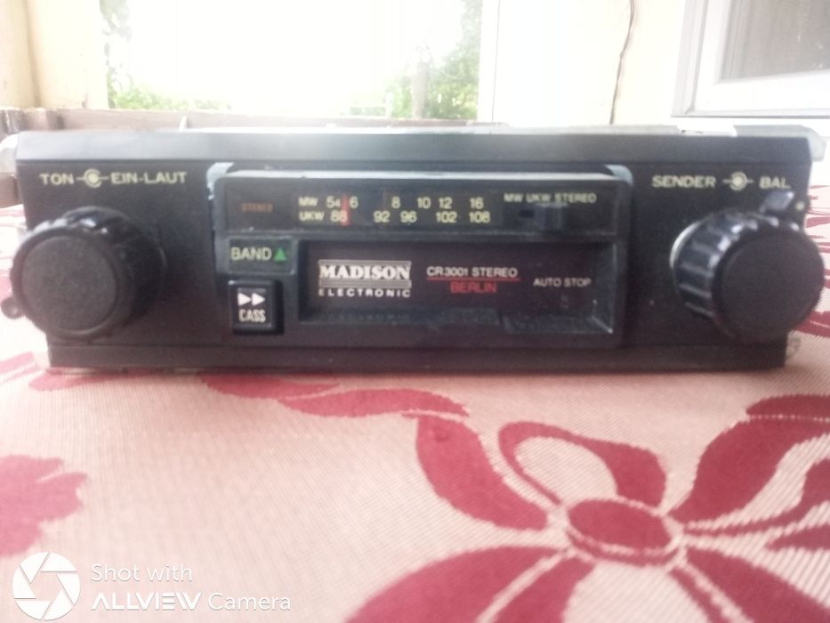 Radio casetofon Auto Colecție MADISON
