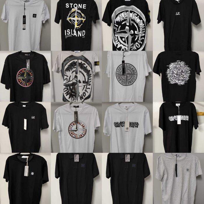 Мъжка блуза тениска Stone Island c.p company памук фланелка