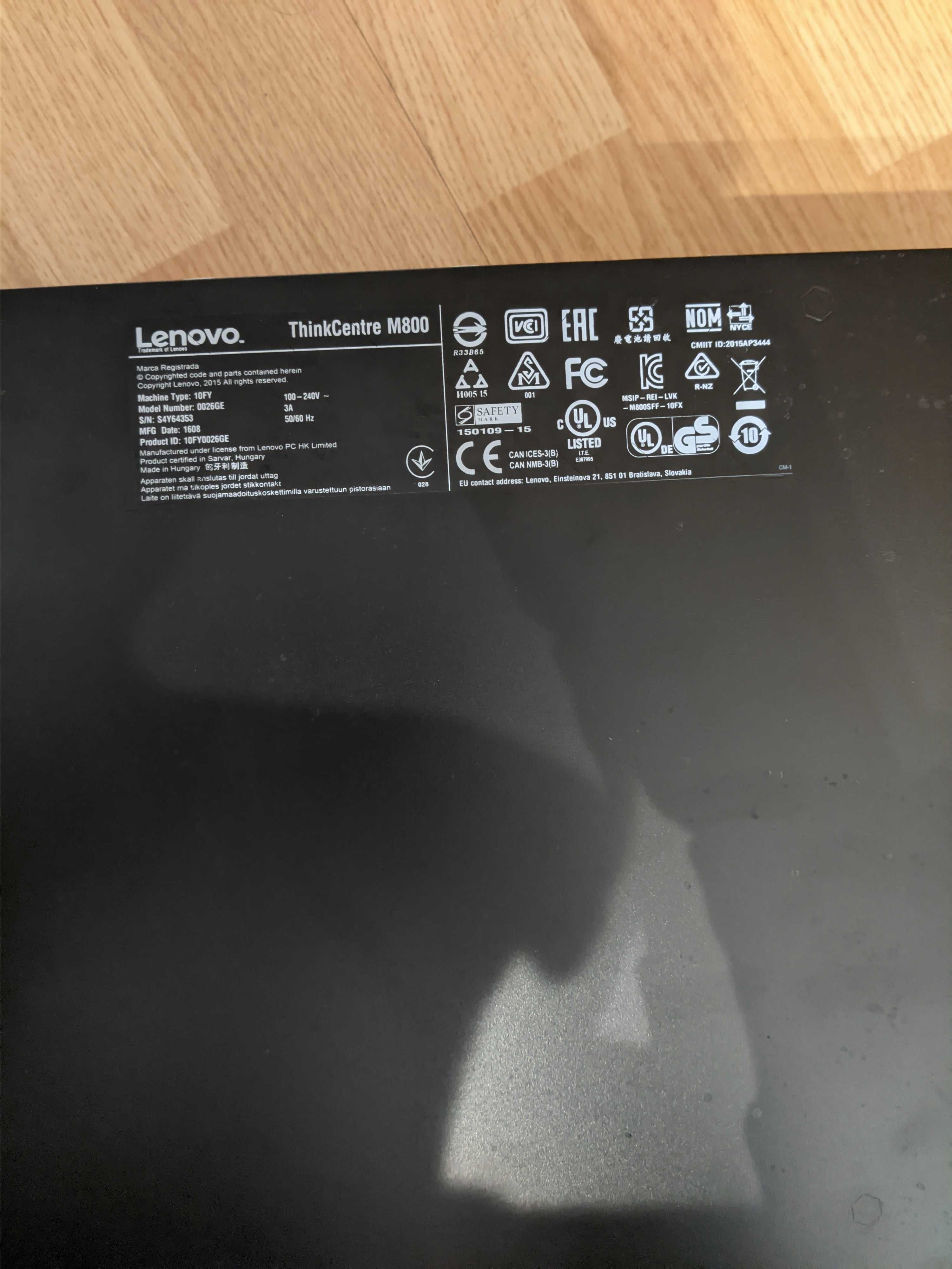 Vand PC Lenovo Thinkcentre m800