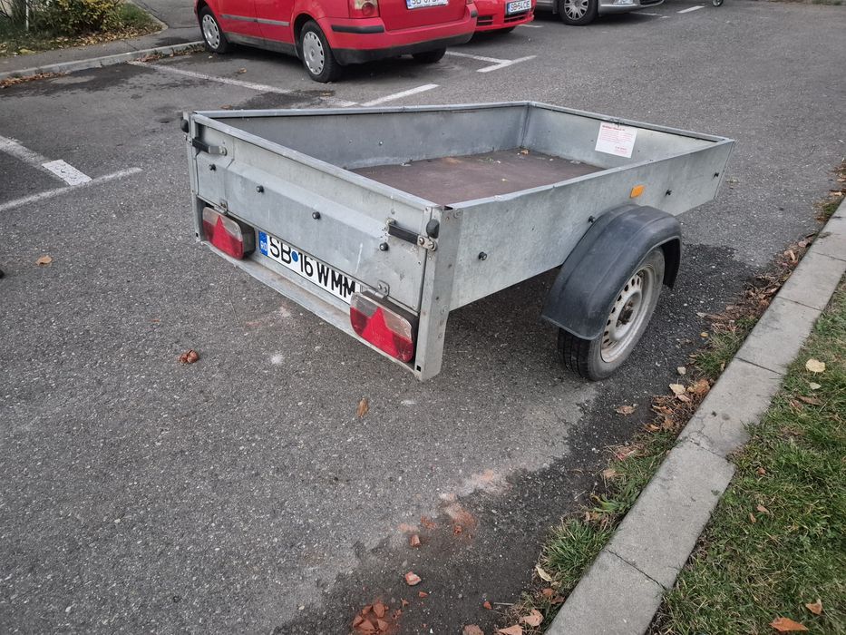 Remorca Stema 750kg Înmatriculată