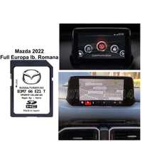 Card SD Mazda autentic Harti 2022 3 6 CX3 CX5 CX9 Romania Europa LB Ro